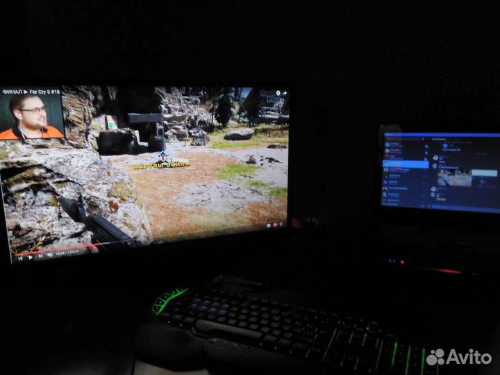 Монитор LG 24mp59g с битым пикселем