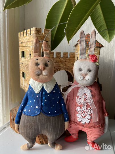 Текстильная интерьерная кукла