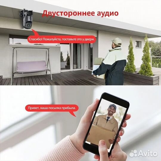 4g/WiFi камера видеонаблюдения 4K 8Мп