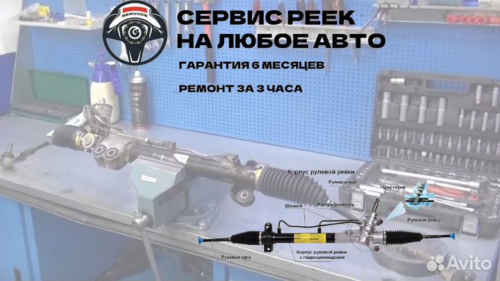 Рулевая рейка Ауди Q7 Audi Q7