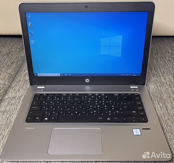 Ноутбук HP ProBook i3-7100/4gb/240ssd