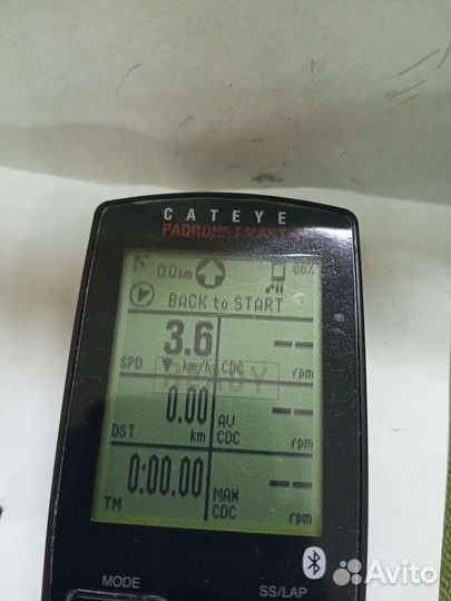 Велокомпьютер cateye padron smart+