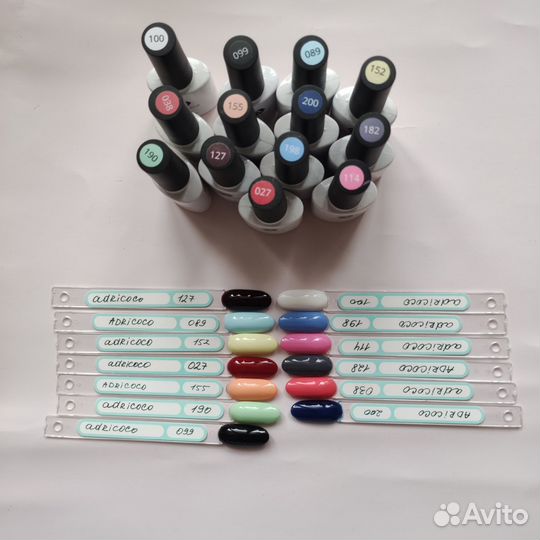 Набор 13 гель-лаков Adricoco