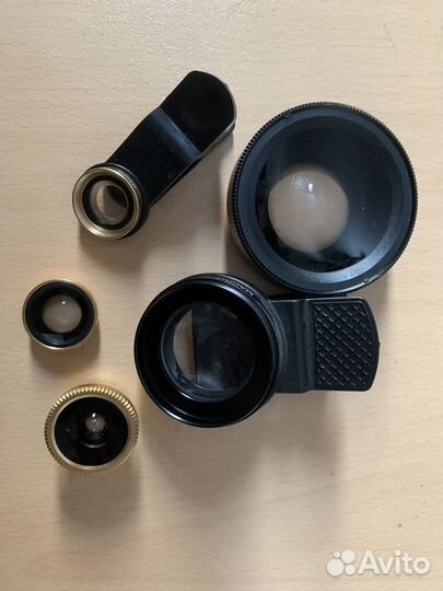 Линзы обьективы на телефон