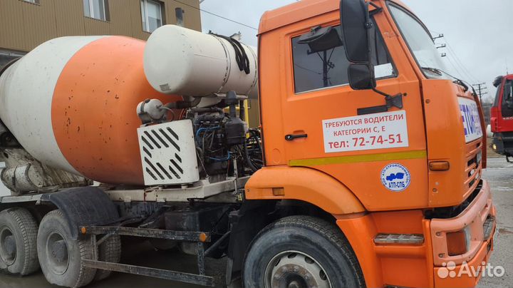 Автобетоносмеситель КАМАЗ 6520, 2011