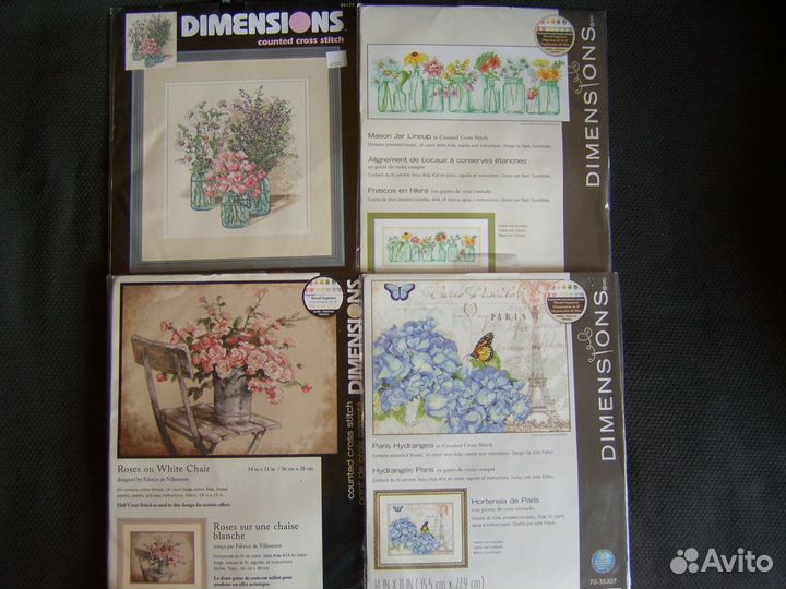 Наборы для вышивания Dimensions счетный крест