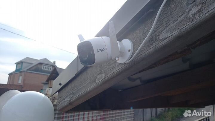 Монтаж видеонаблюдения (Комплект)