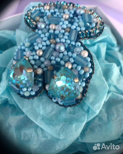 Брошь ручной работы