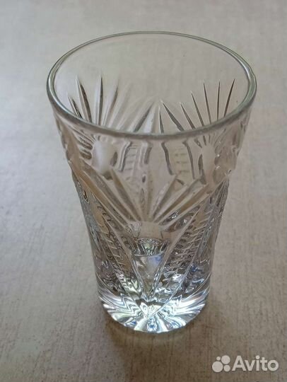 Хрустальные стопки 18 штук