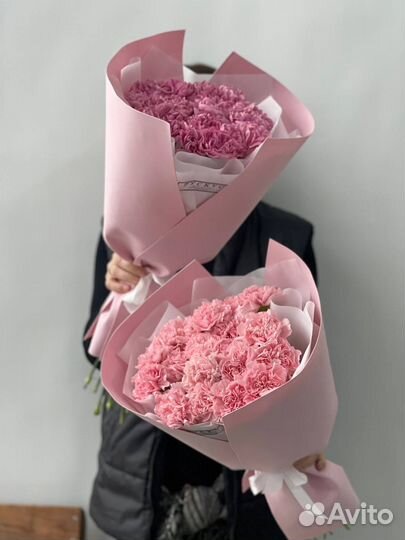 Букет цветов диантусов