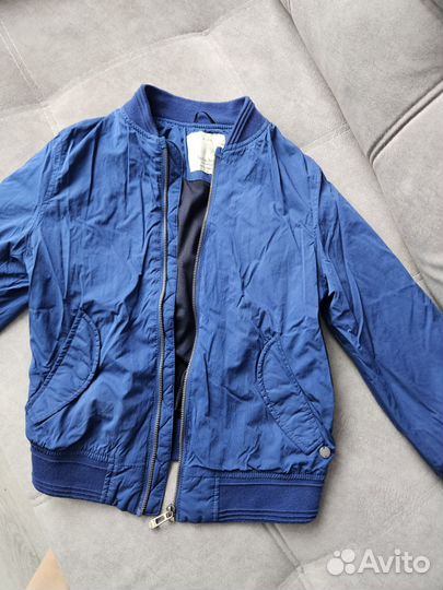 Куртка zara для мальчика 134р