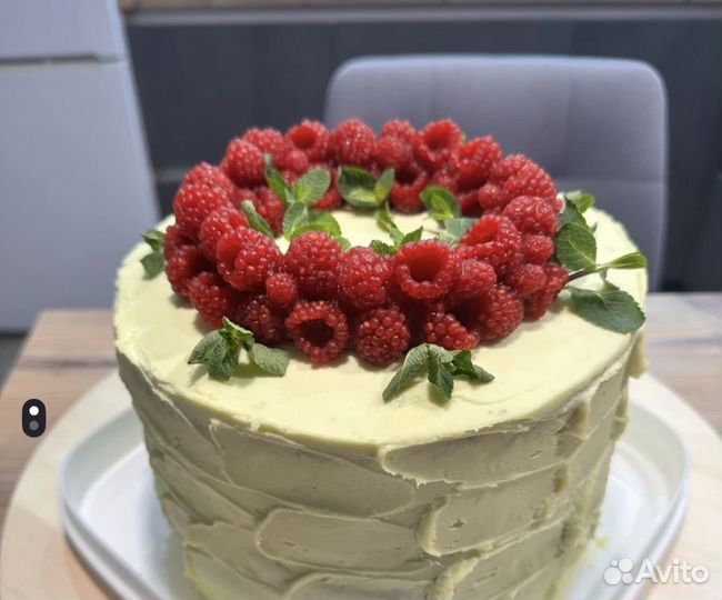 Силиконовый молд малина венок