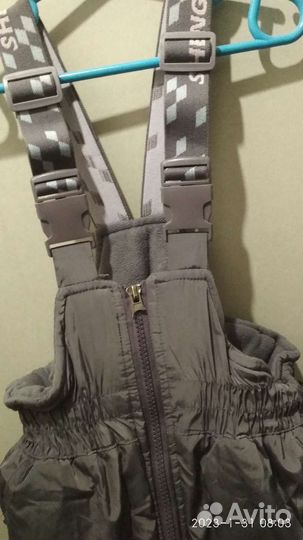 Зимние брюки для девочки 122