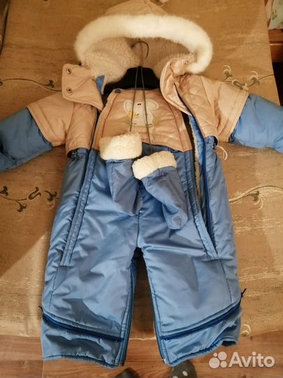 Зимний комбинезон детский
