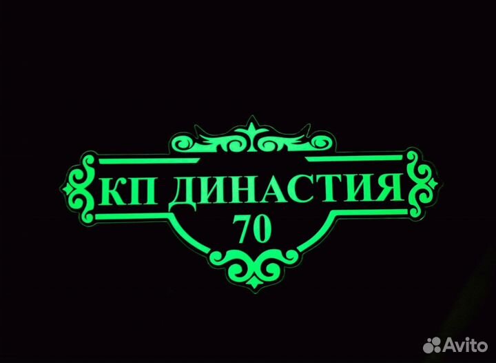 Адресные вывески / таблички на дома