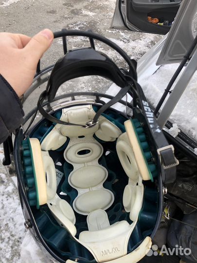 Шлем и каркас для американского футбола,щитки