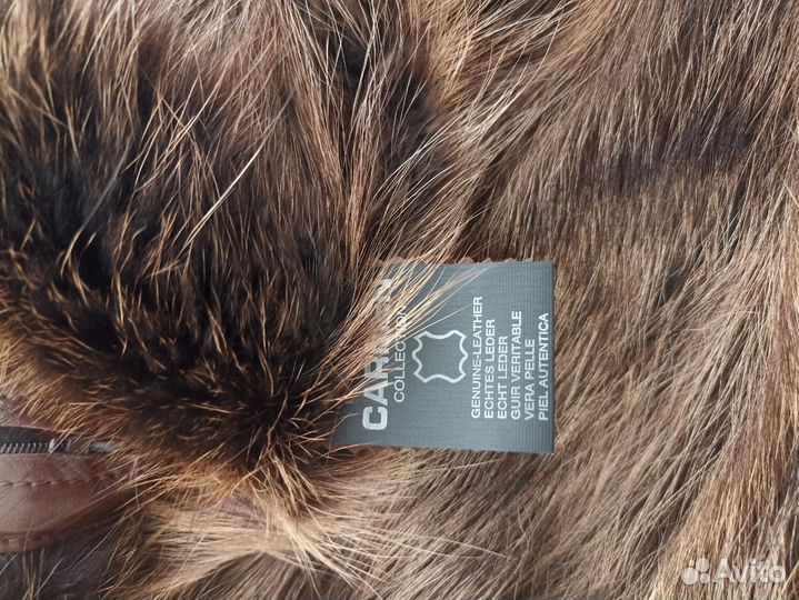 Кожаная зимняя куртка мужская размер 54 XL