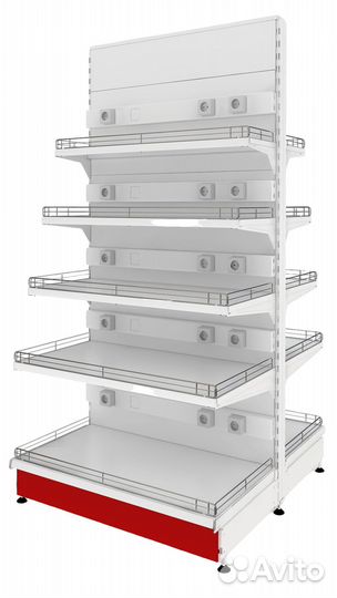 Стеллаж островной для электробытовых приборов