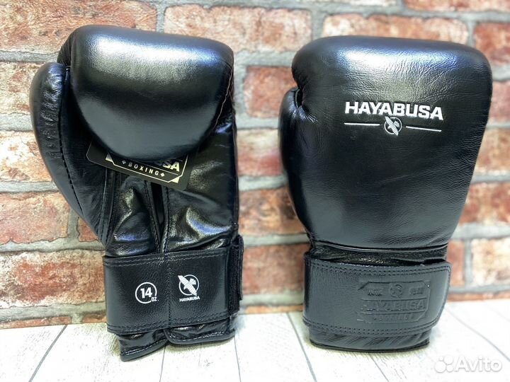 Боксерские перчатки Hayabusa Pro Boxing Black
