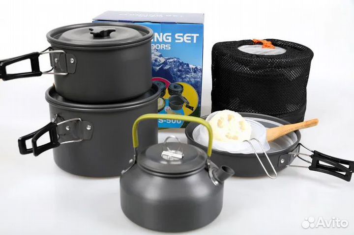 Набор посуды походный 15 в 1
