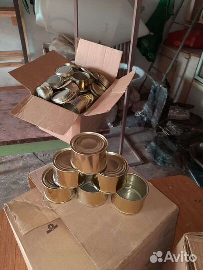 Жестяная банка для консервирования 250 мл