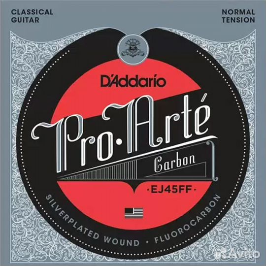Струны D'Addario EJ45FF Pro-Arte Carbon
