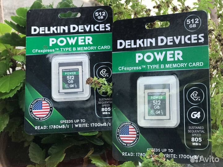 Карты памяти power CFexpress от Delkin Devices