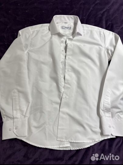 Рубашка школьная 164