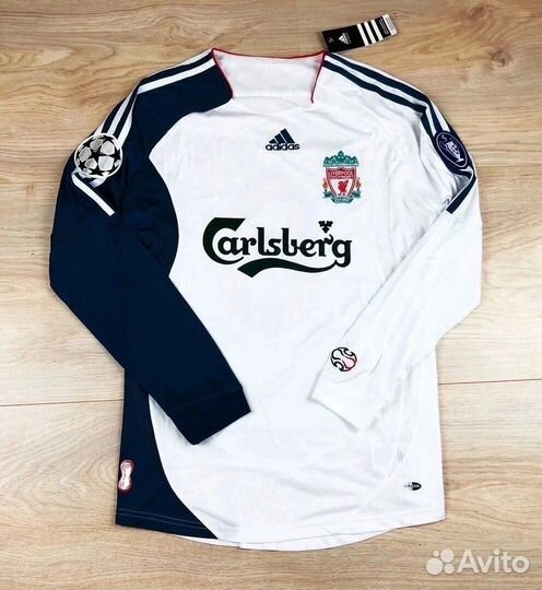 FC Liverpool Gerrard adidas футбольная кофта