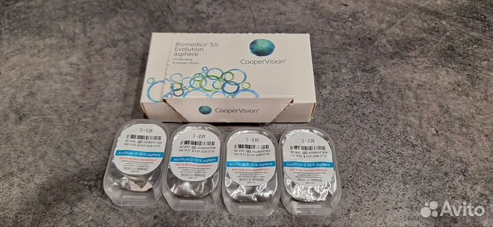 Контактные линзы Biomedics55 -2.25