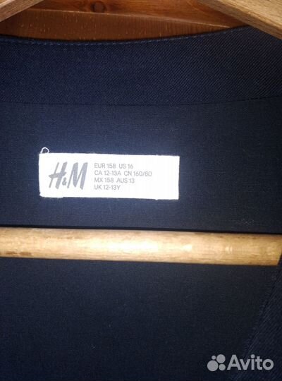 Школьный жилет H&M, 158р. Новый