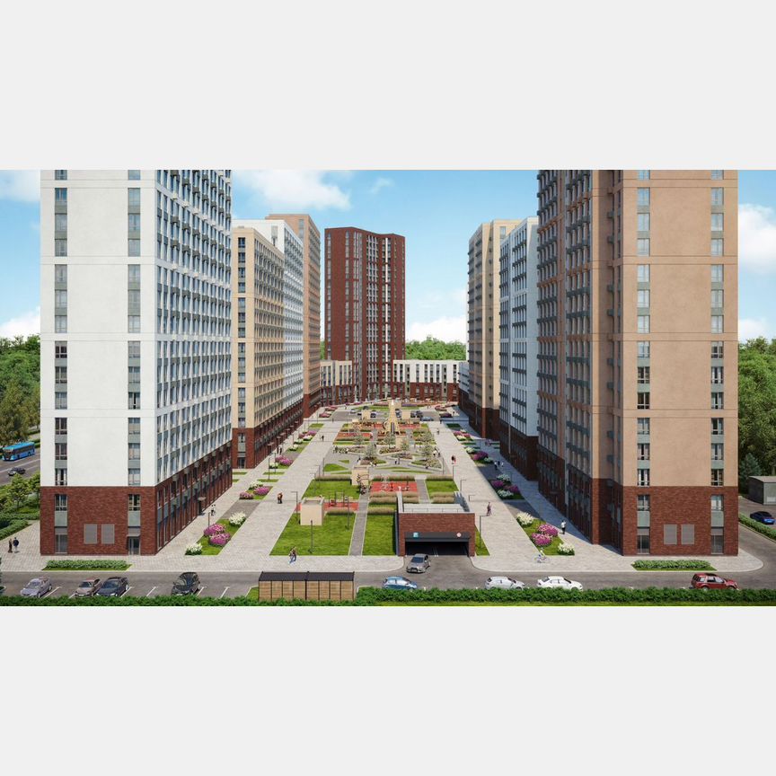 1-к. квартира, 34 м², 2/24 эт.