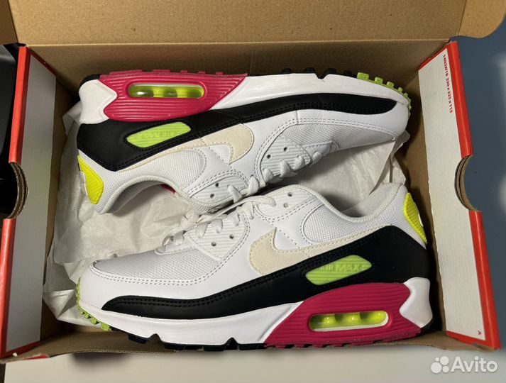 Кроссовки Nike Air Max 90 Volt Rush Pink оригинал