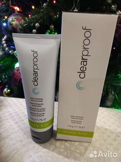 Маска на основе угля для глубокого очищения лица