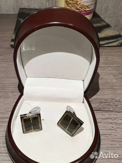 Запонки мужские новые