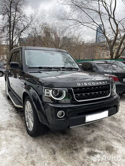 Фары Discovery 4 09-16 в стиле Defender