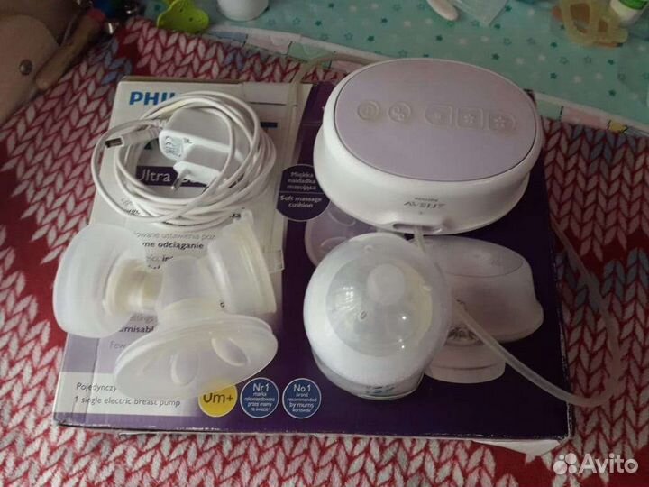 Молокоотсос avent электрический