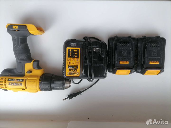 Аккумуляторная дрель шуруповерт