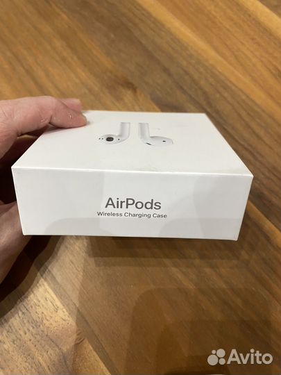 Кейс airpods оригинал с беспроводной зарядкой