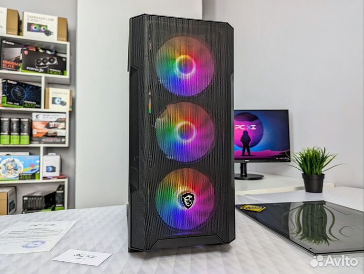 Игровой компьютер 12/24 ядер, DDR4 16GB, SSD, 500W
