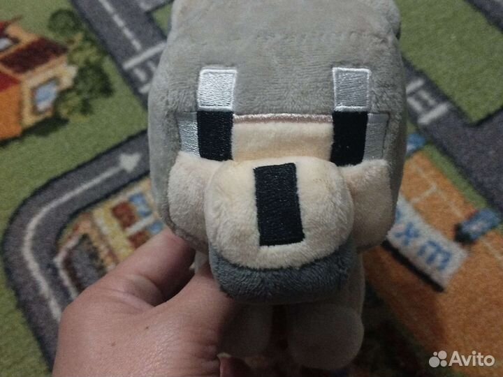 Игрушка волк майнкрафт