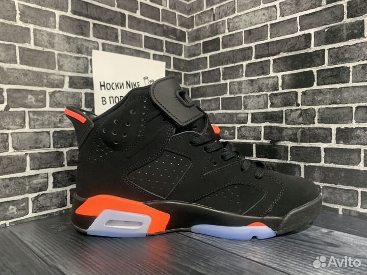 Nike Air Jordan 6 Retro Infrared Black GS