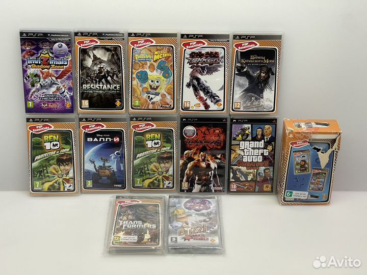 Игры диски для Sony PSP