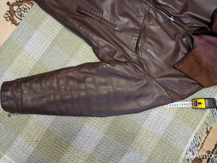 Лётная кожаная куртка ввс России