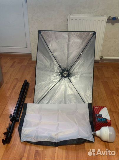 Софтбокс постоянный светс лампой