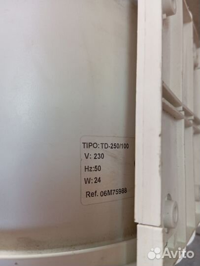 Канальный вентилятор TD-250/100 silenт Sоlеr&Рalаu