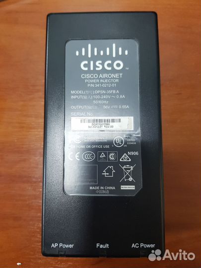 Cisco AIR-pwrinj4, dpsn-35FB