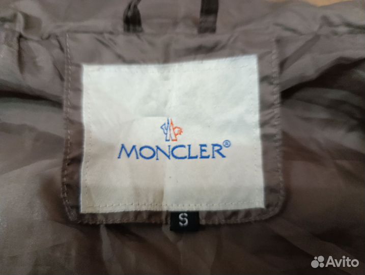 Винтажный пуховик moncler