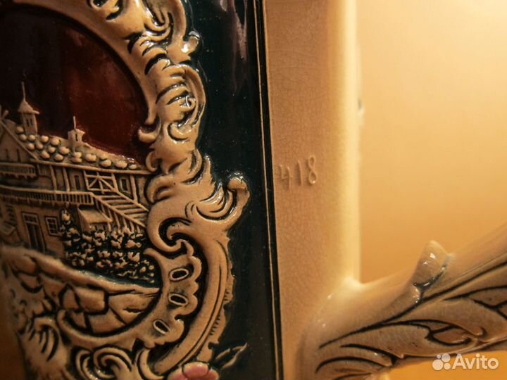 Старинная пивная кружка 1литр, Германия