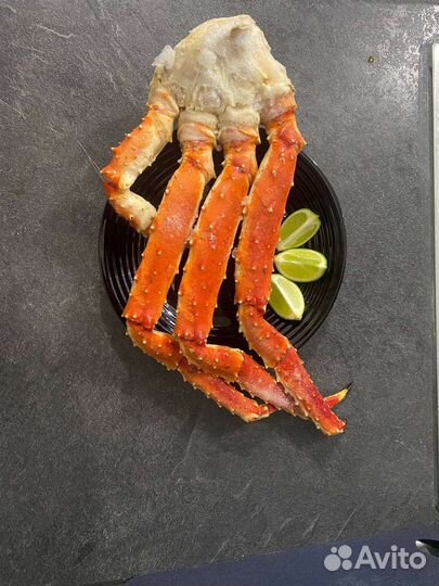 Камчатский краб, клешни, морской гребешок,дв